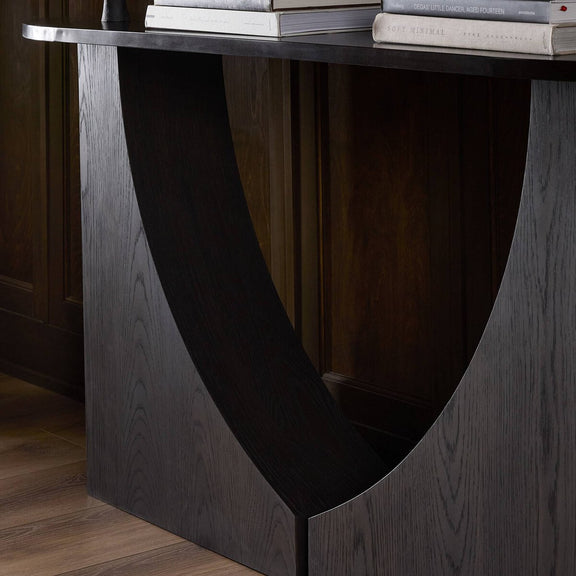 Maly Console Table - Coffee Iron