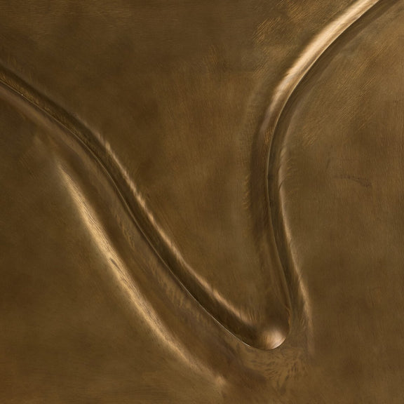Ozias Metal Wall Panel - Smooth Golden