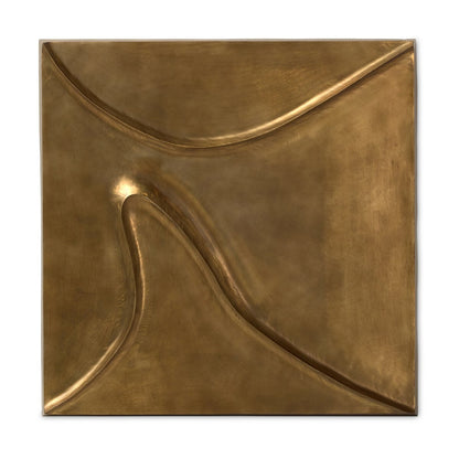 Ozias Metal Wall Panel - Smooth Golden