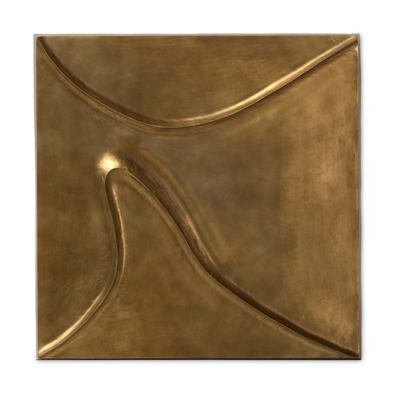 Ozias Metal Wall Panel - Smooth Golden