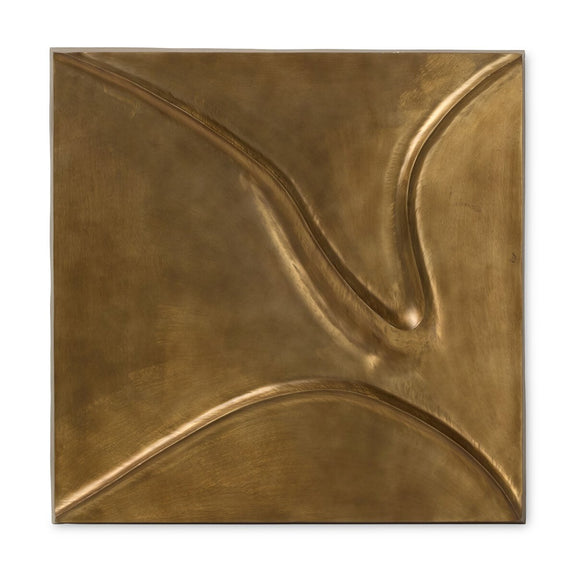 Ozias Metal Wall Panel - Smooth Golden