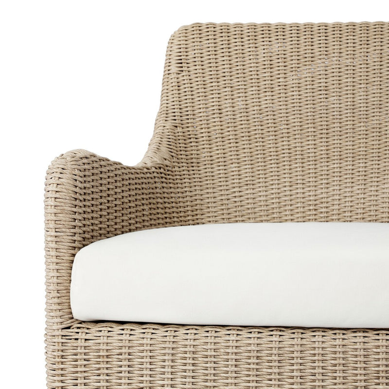 Blaire Outdoor Swivel Chair - Vintage White