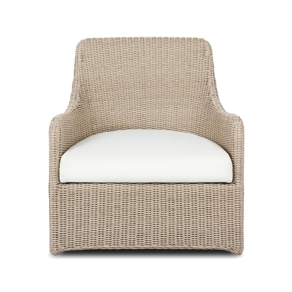 Blaire Outdoor Swivel Chair - Vintage White