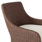 Blaire Outdoor Swivel Chair - Tanned Weave