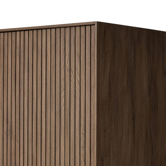 Leo Cabinet - Rustic Grey