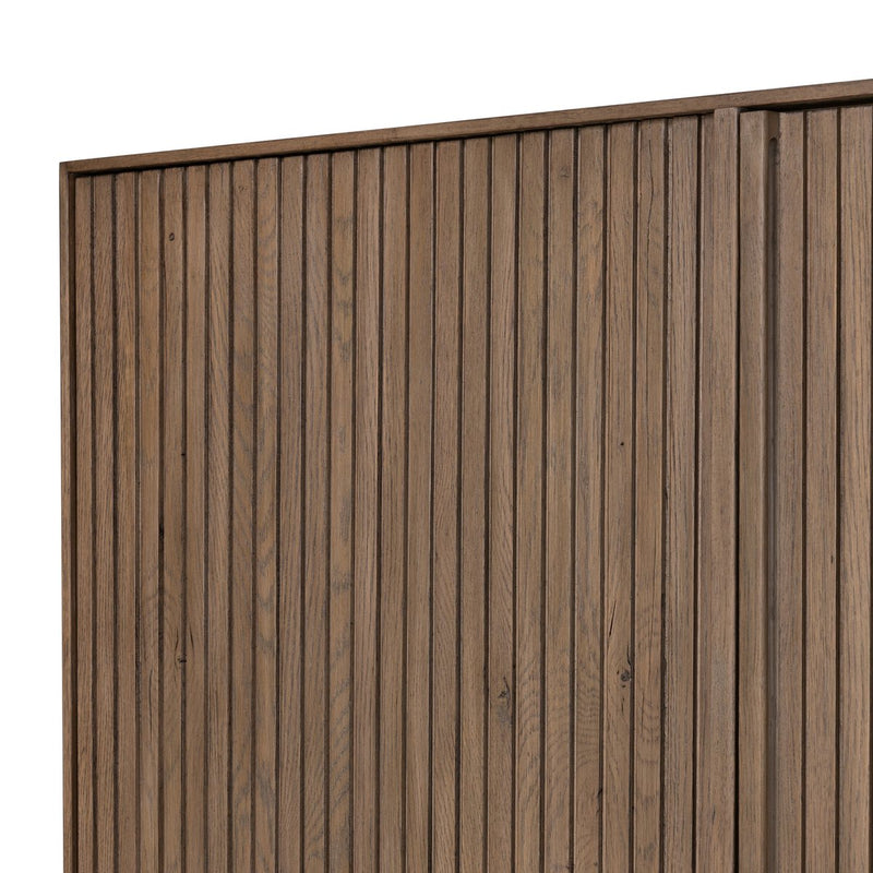 Leo Cabinet - Rustic Grey