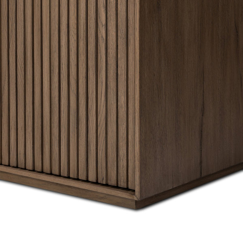 Leo Cabinet - Rustic Grey