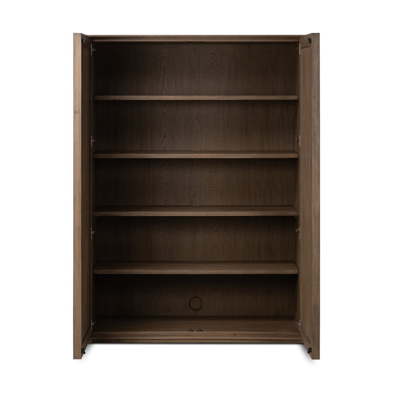 Leo Cabinet - Rustic Grey