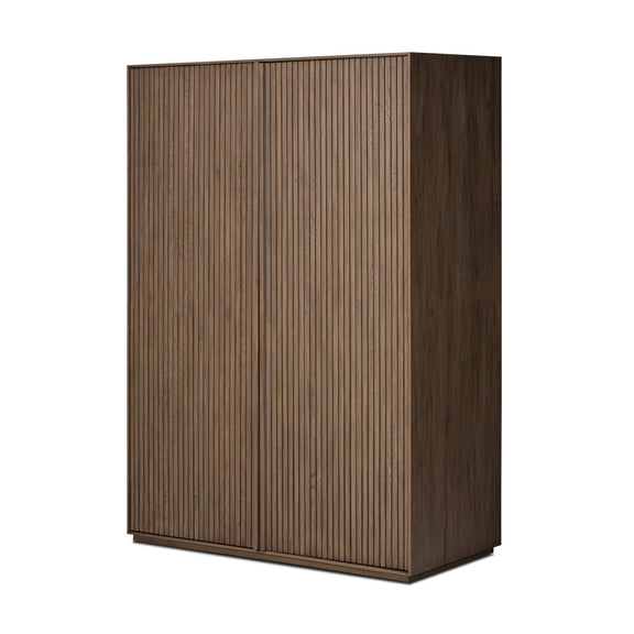 Leo Cabinet - Rustic Grey