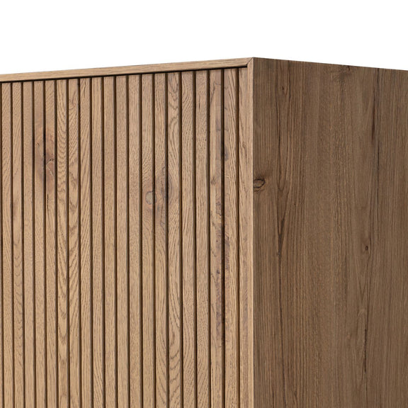 Leo Cabinet - Rustic Light Natural Oak