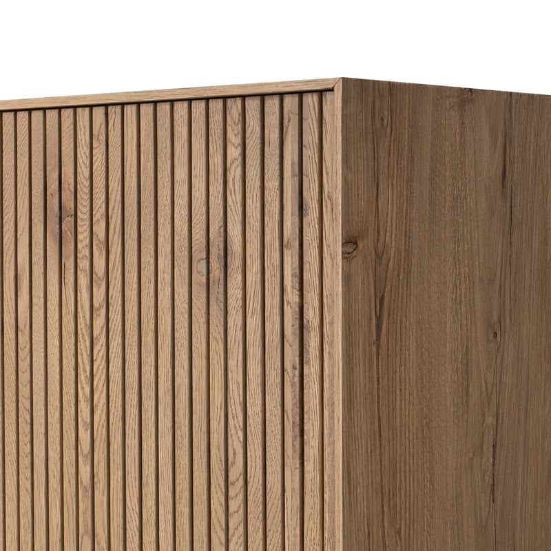 Leo Cabinet - Rustic Light Natural Oak