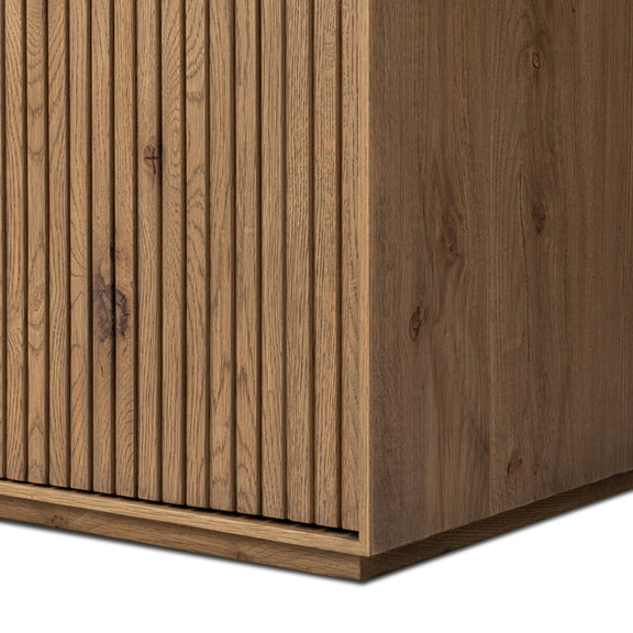 Leo Cabinet - Rustic Light Natural Oak
