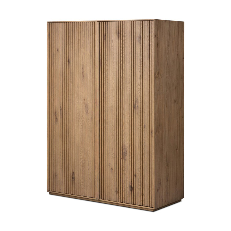 Leo Cabinet - Rustic Light Natural Oak