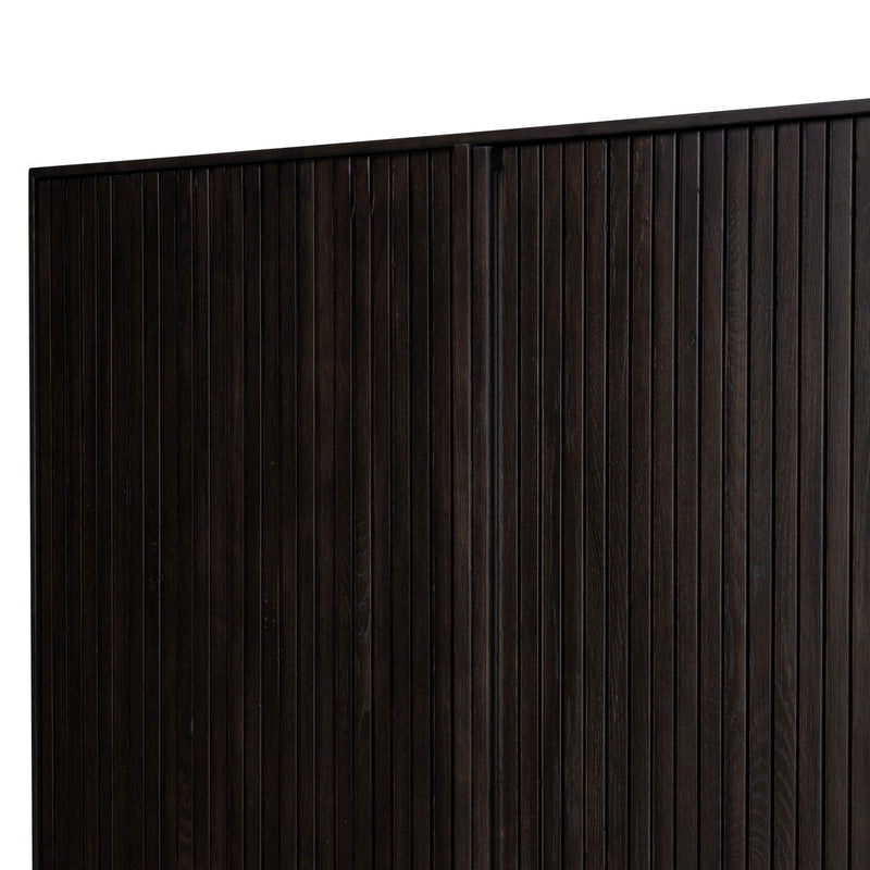 Leo Cabinet - Smoked Black Oak