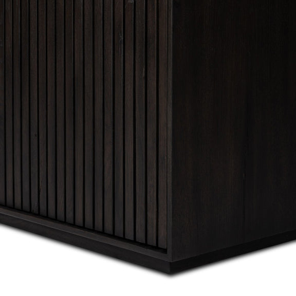 Leo Cabinet - Smoked Black Oak