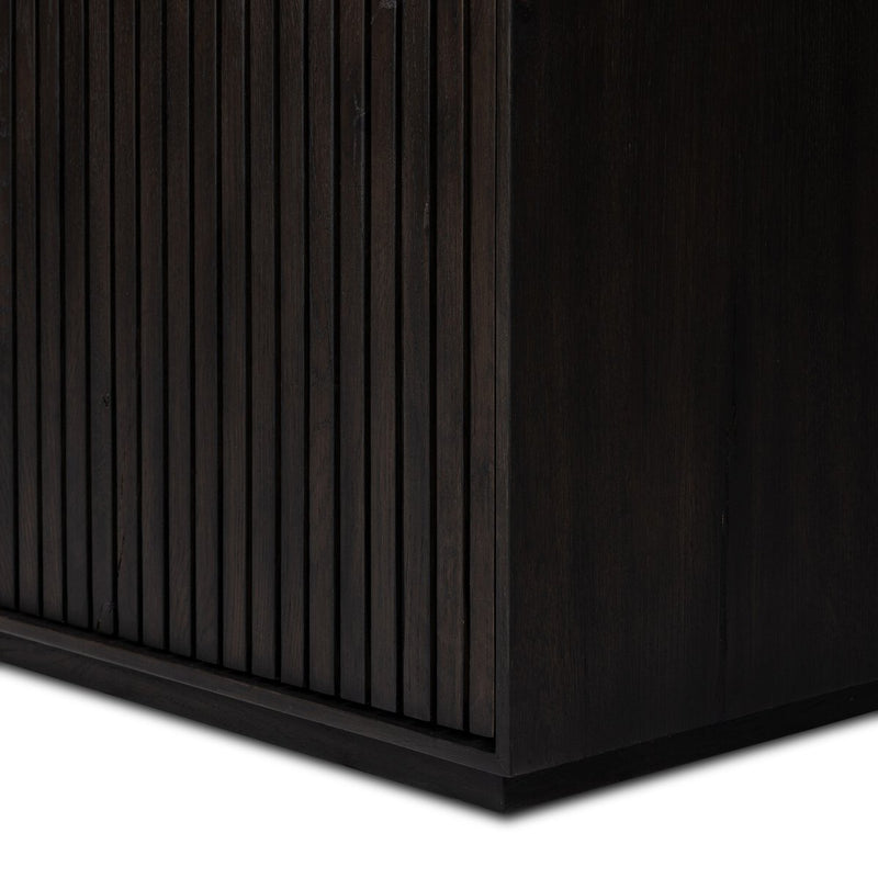 Leo Cabinet - Smoked Black Oak