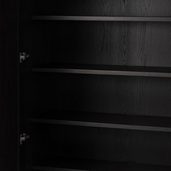 Leo Cabinet - Smoked Black Oak