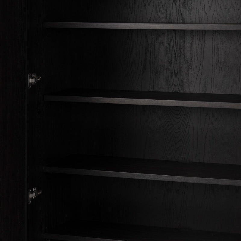 Leo Cabinet - Smoked Black Oak