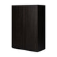 Leo Cabinet - Smoked Black Oak