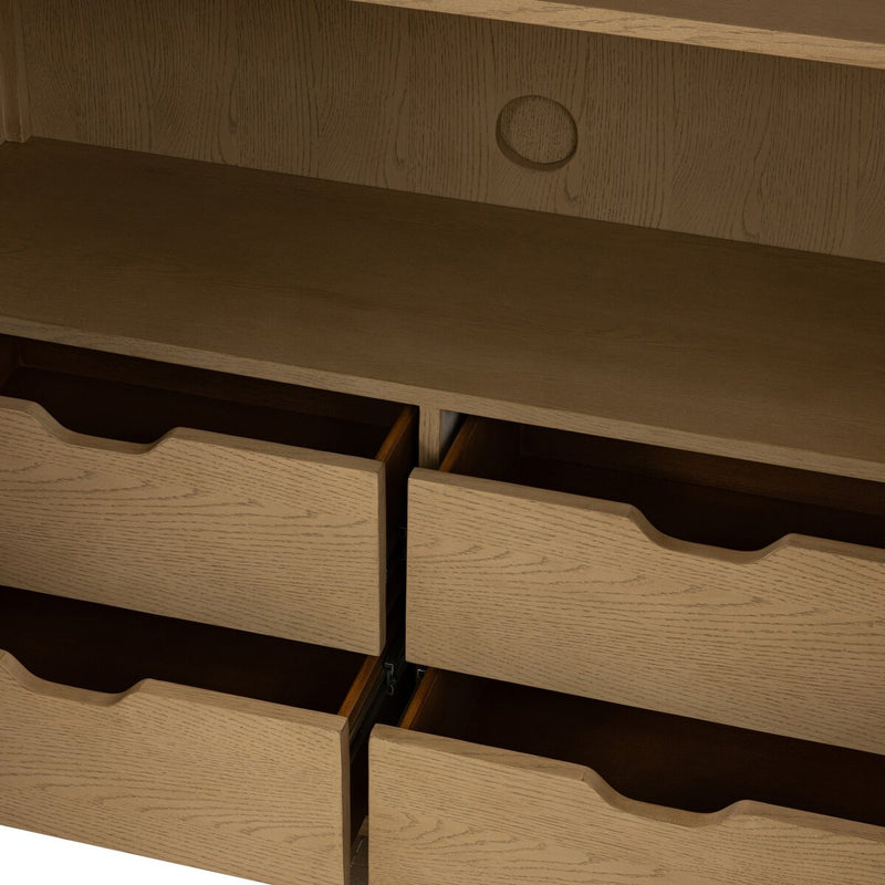 Rosedale Cabinet - Yucca Oak Veneer