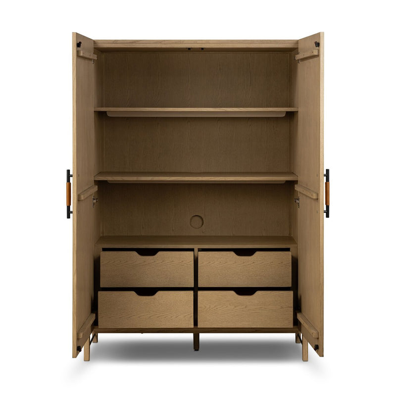 Rosedale Cabinet - Yucca Oak Veneer
