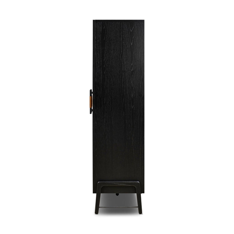 Rosedale Cabinet - Ebony Oak Veneer