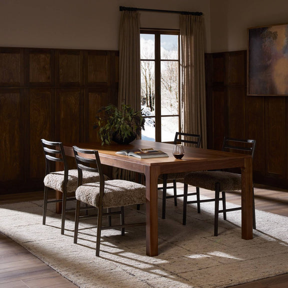 Arturo Dining Table - Natural Walnut Veneer