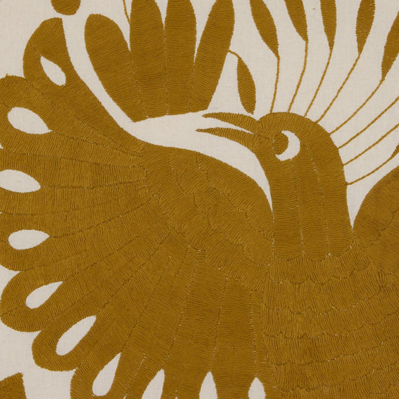 Otomi Framed Textile - Walnut 2.5