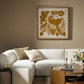 Otomi Framed Textile - Walnut 2.5