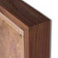 The Act Of Mirroring by Aileen Fitzgerald - Rustic Walnut