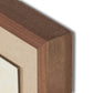 Abstract Study I by Paul Meyer - Rustic Walnut
