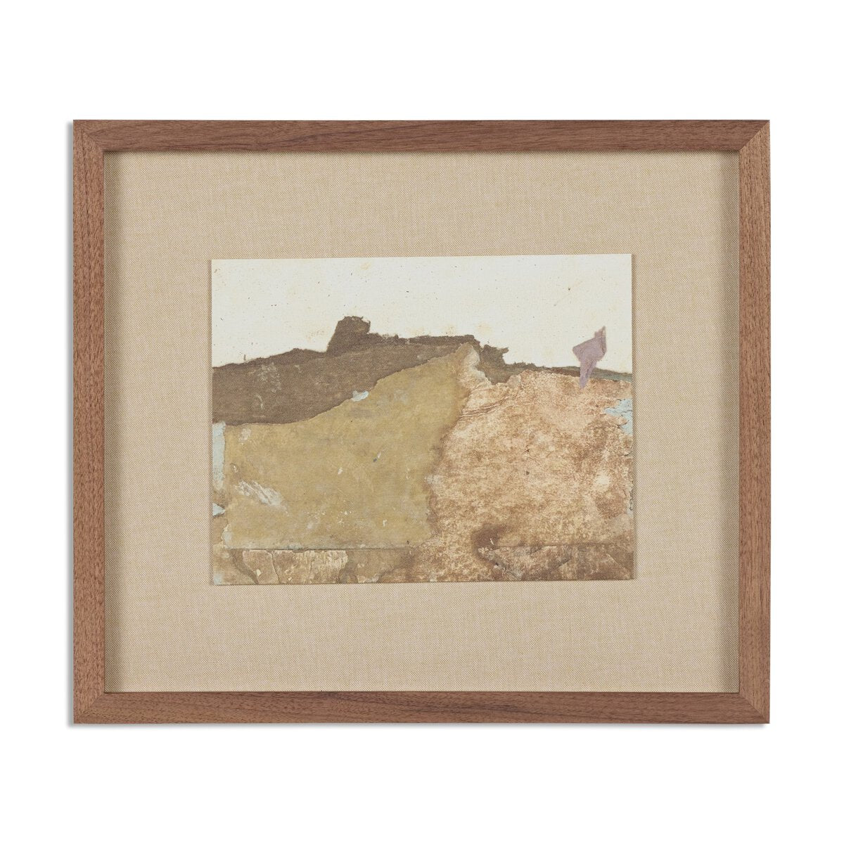 Abstract Study I by Paul Meyer - Rustic Walnut
