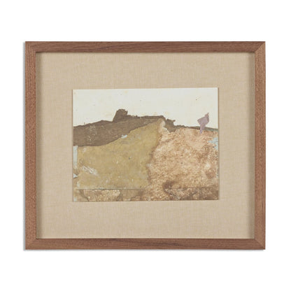 Abstract Study I by Paul Meyer - Rustic Walnut
