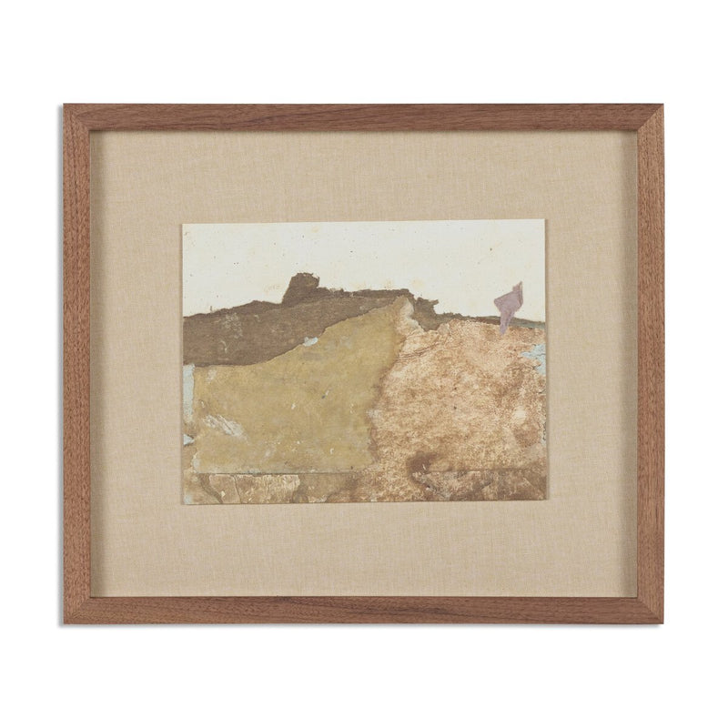 Abstract Study I by Paul Meyer - Rustic Walnut