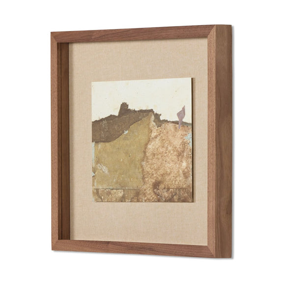 Abstract Study I by Paul Meyer - Rustic Walnut