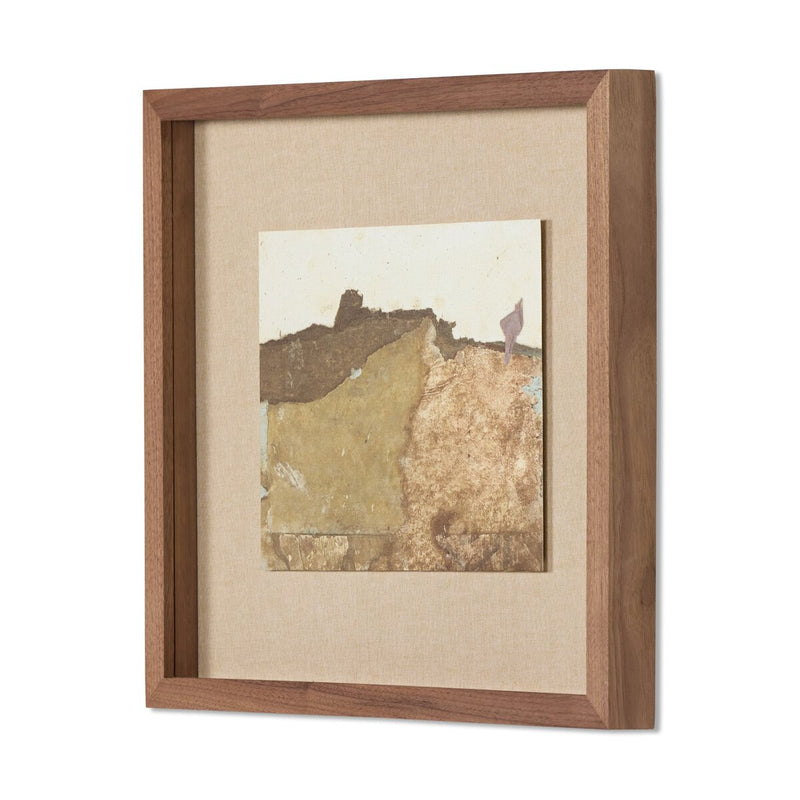 Abstract Study I by Paul Meyer - Rustic Walnut