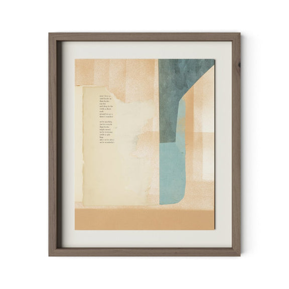 The Stories We Tell Ourselves #2 by Amy Berlin - Rustic Walnut