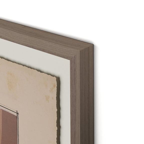 Her Space by Amy Berlin - Rustic Walnut