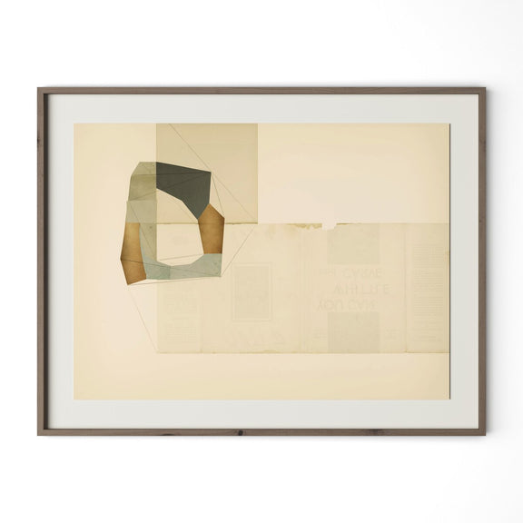 Places Of Connection by Amy Berlin - Rustic Walnut