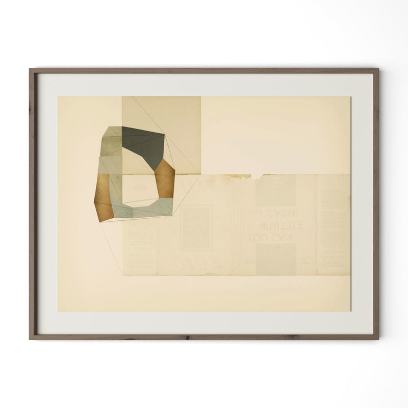 Places Of Connection by Amy Berlin - Rustic Walnut