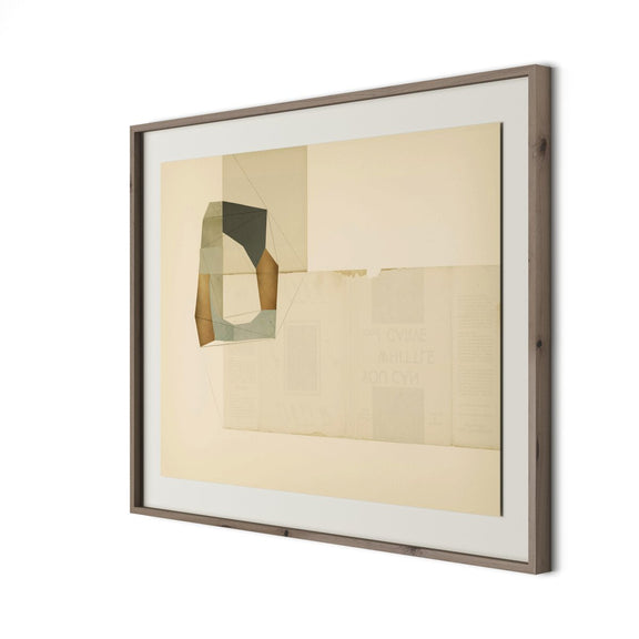 Places Of Connection by Amy Berlin - Rustic Walnut