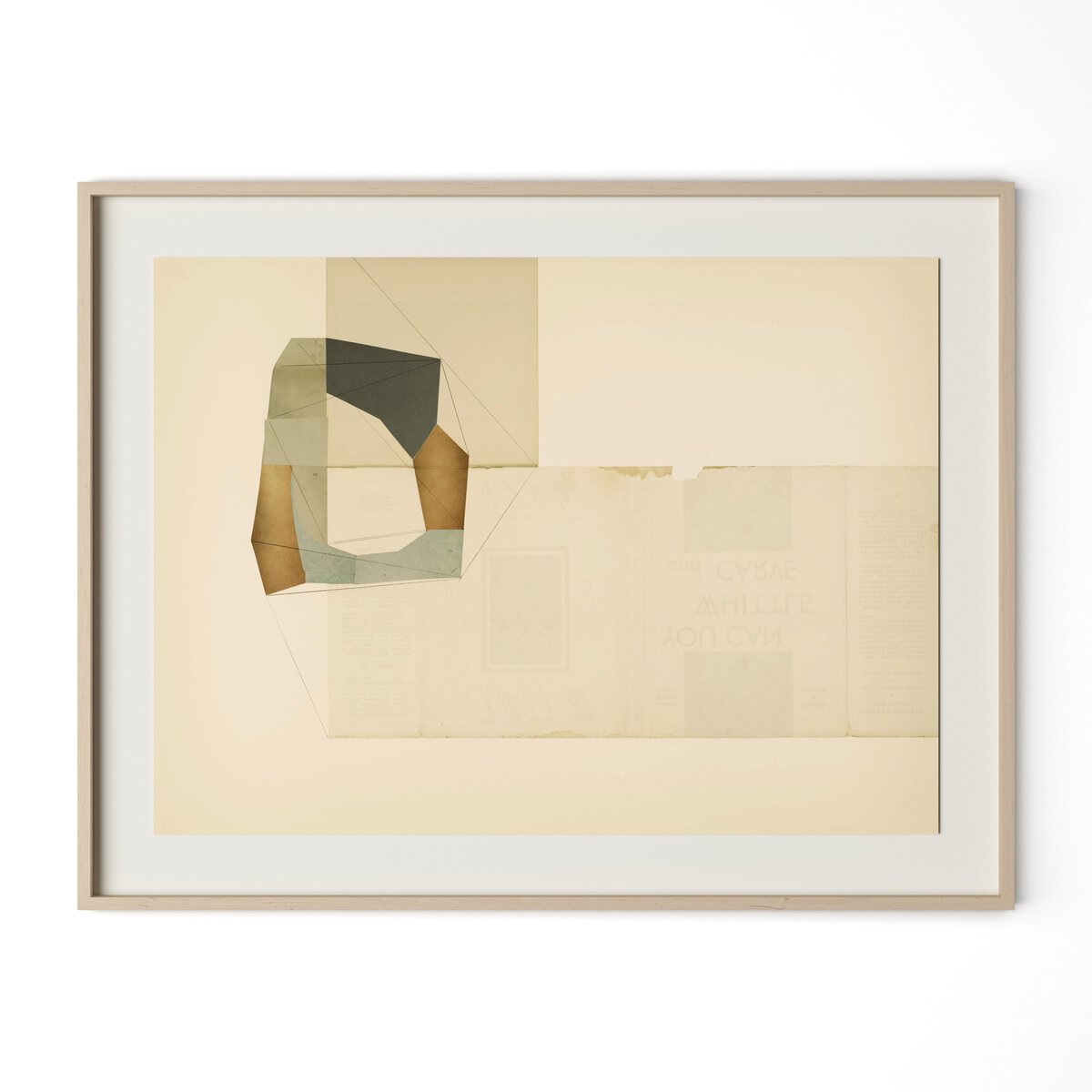 Places Of Connection by Amy Berlin - Natural Maple