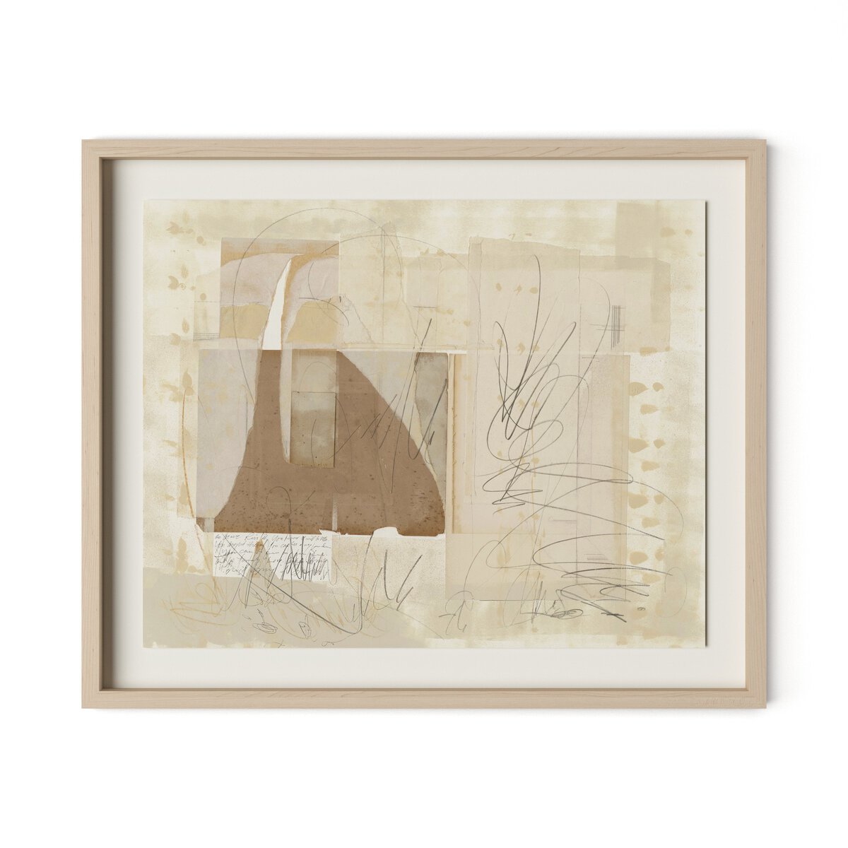 Squares III by Amy Berlin - Natural Maple