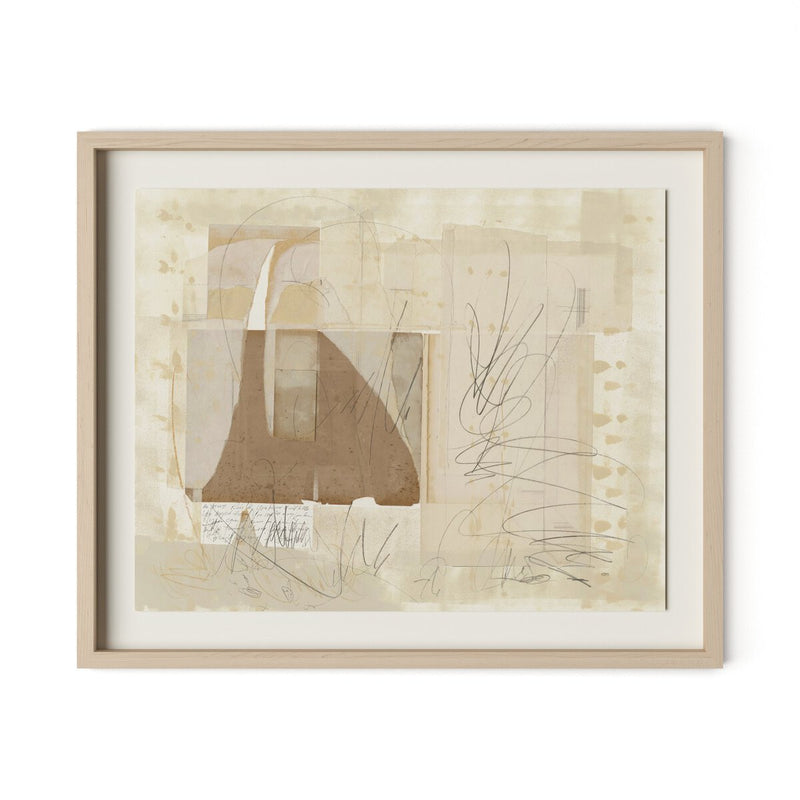 Squares III by Amy Berlin - Natural Maple