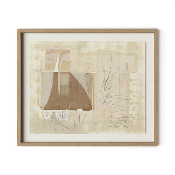 Squares III by Amy Berlin - White Oak