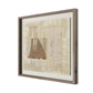 Squares III by Amy Berlin - Rustic Walnut