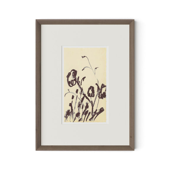 Meadow Rue No.4 by Shaina Page - Rooftop Rustic Walnut