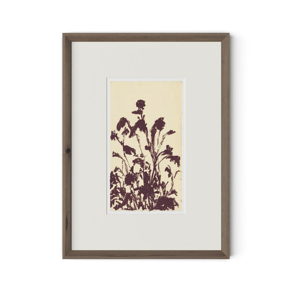 Meadow Rue No.6 by Shaina Page - Rooftop Rustic Walnut