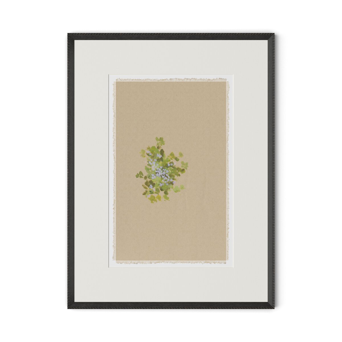 Botanical V by Brittany Smith - Brimfield Black