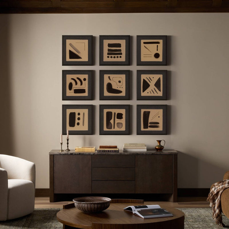 Numbered Studies Set by Jess Engle - Brimfield Black